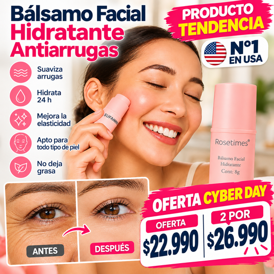 Bálsamo Facial Con  Colágeno Hidratante