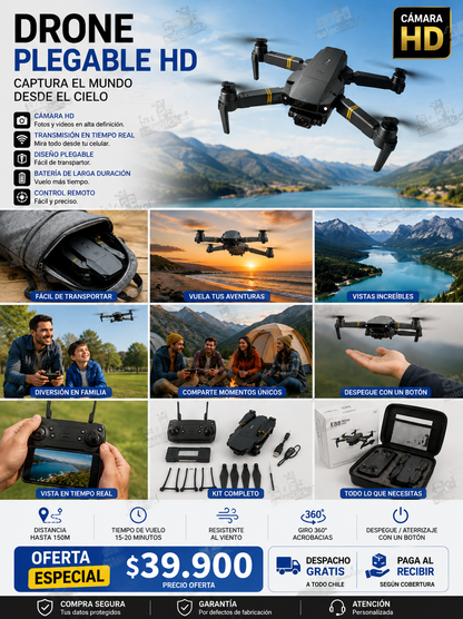 Flydrone - Dron Con Camara Full Hd 4k