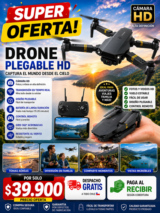 Flydrone - Dron Con Camara Full Hd 4k