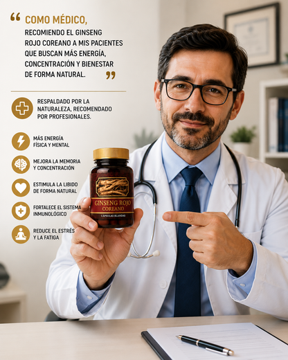 GINSENG ROJO COREANO ORIGINAL