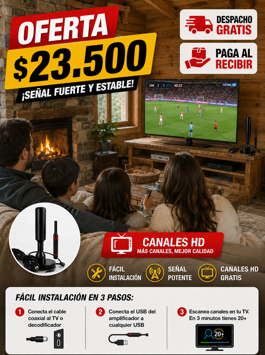 Antena digital super HD