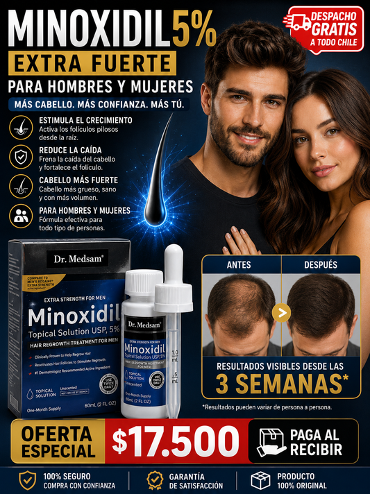 Minoxidil topical 5%