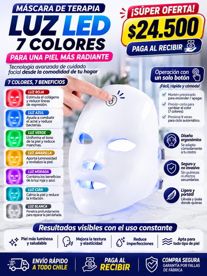 Mascaras De Terapia Led.