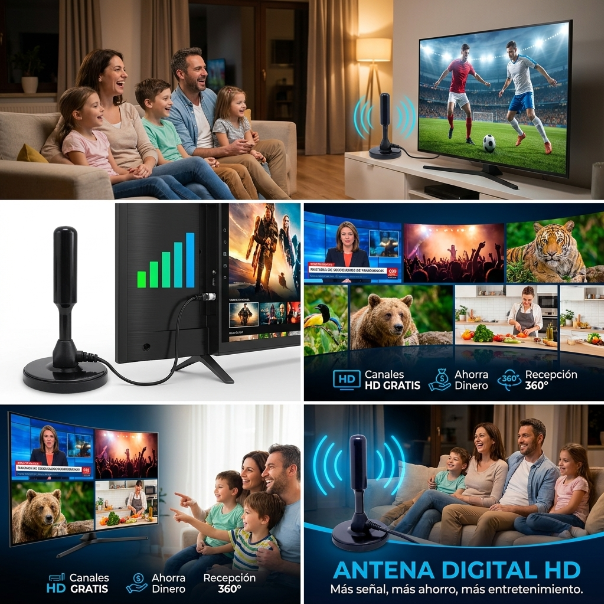 Antena digital super HD