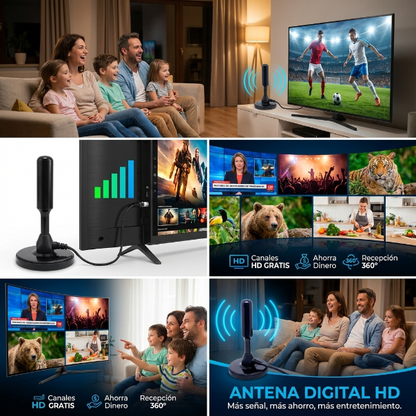 Antena digital super HD